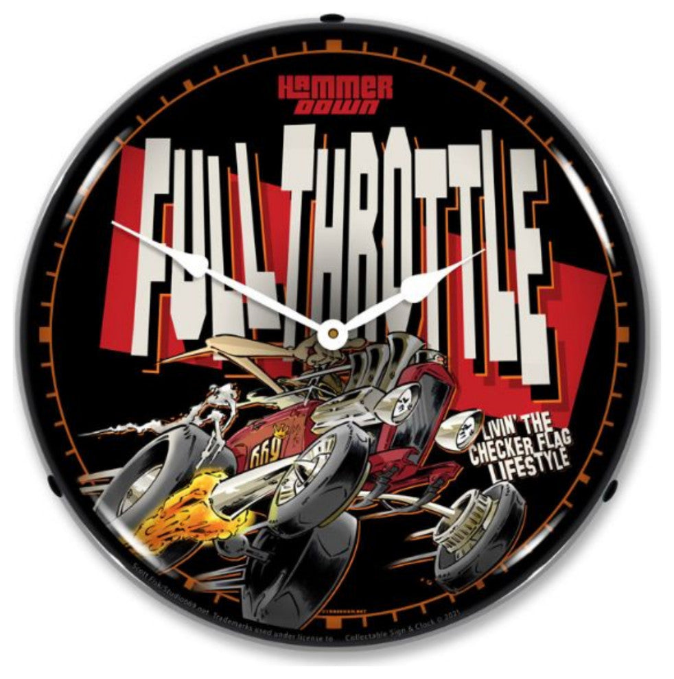 SF21011178 Full Throttle Clock