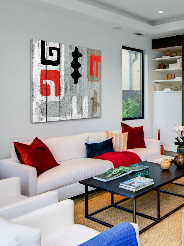 "Deco Rhapsody XII" Painting Print on Canvas by Irena Orlov