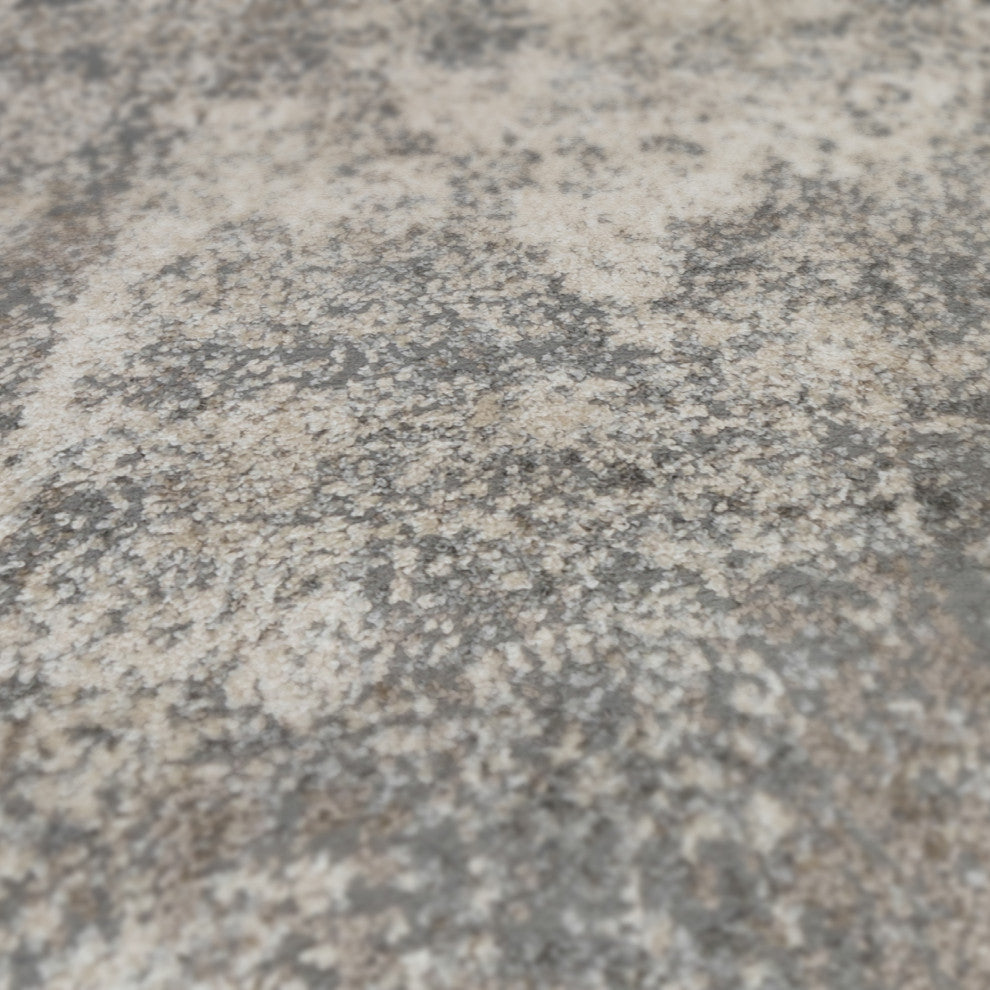 Yasmin Acy Area Rug, Gray, 3'11" x 5'11", Abstract