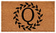 Calloway Mills Laurel Wreath Doormat, Letter Q