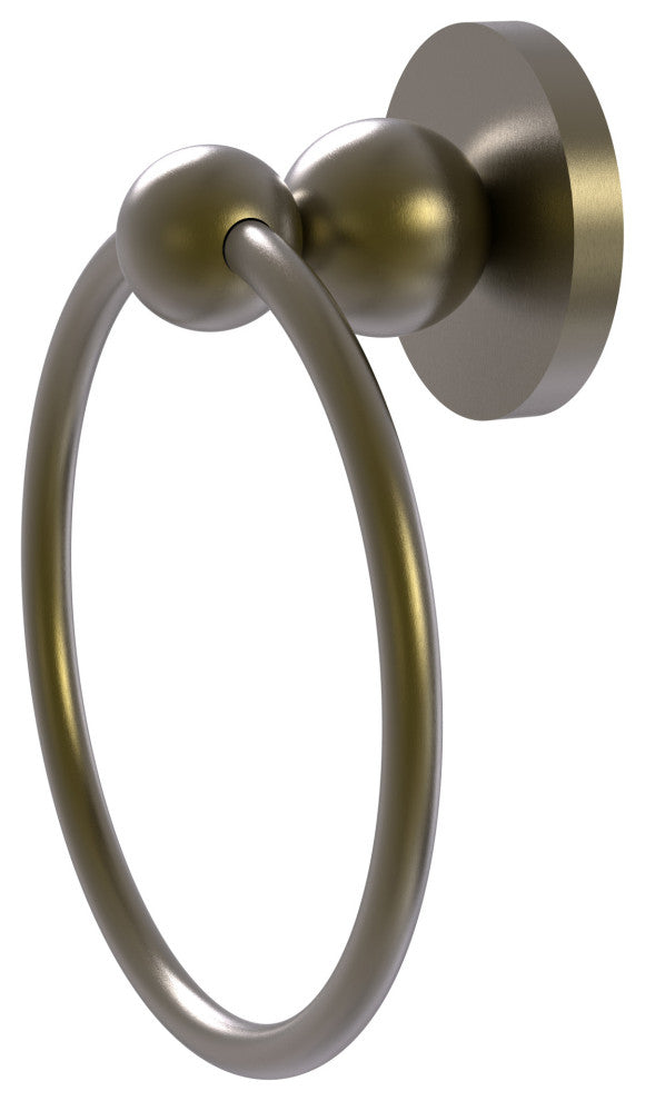 Bolero Towel Ring, Antique Brass