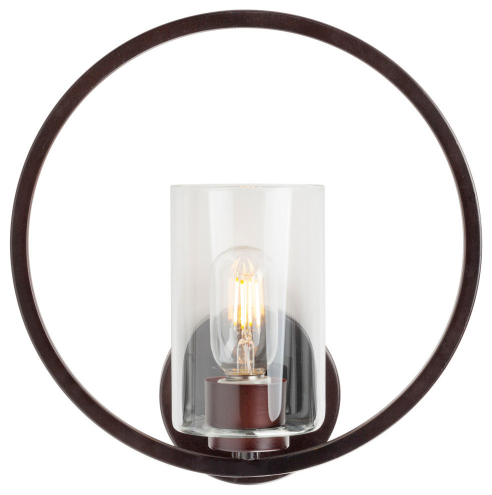 1-Light Wall Sconce, Antique Bronze