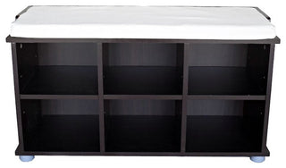Kendal Shoe Bench, 6 cells for shoes