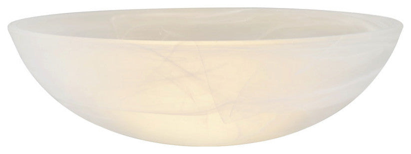 23515-11 Replacement Alabaster Torchiere Lamp Glass(42mm) Shade