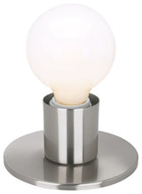 Nuvo 1-Light Dual Surface Mount Fixture, Medium Base, Brushed Nickel, 60-4801