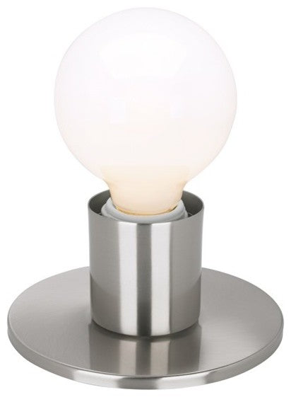 Nuvo 1-Light Dual Surface Mount Fixture, Medium Base, Brushed Nickel, 60-4801