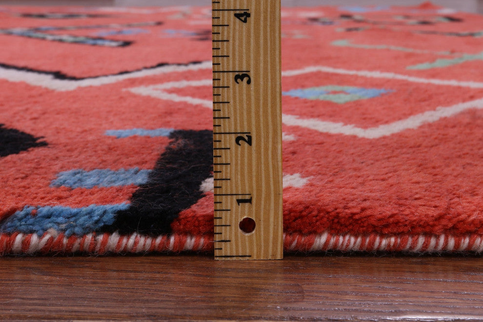 Moroccan Handmade Wool Rug 8' 2" X 10' 2" - Q13112