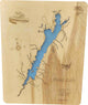 Brant Lake, New York-Wood Lake Map, Small Standout