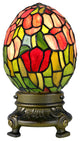 Floral Tiffany Decorative Egg