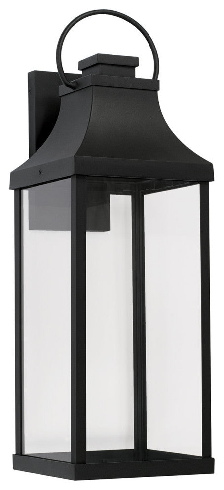 Capital Lighting 946441-GL Bradford 27" Tall Outdoor Wall Sconce - Black