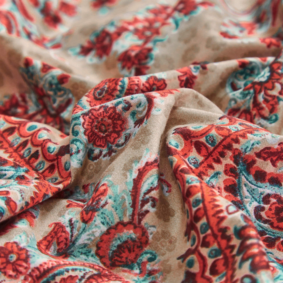 Tache Bohemian Chic Mandala Paisley Duvet Cover, Cal King