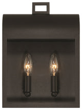 14" 2-Light Outdoor Wall Sconce