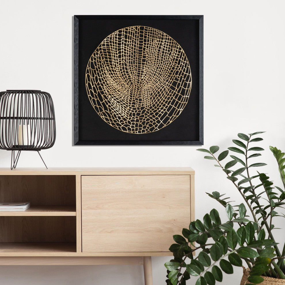 Laced Moon, 24" Shadow Box, Laced Moon I