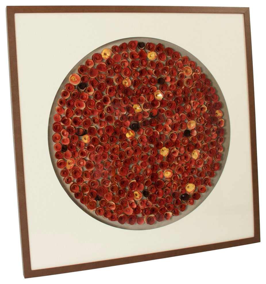 Abstract Rose Wall Art