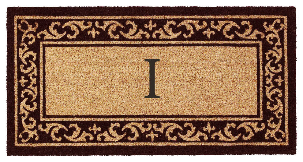 Kendall Monogram Doormat, 3'x6', I