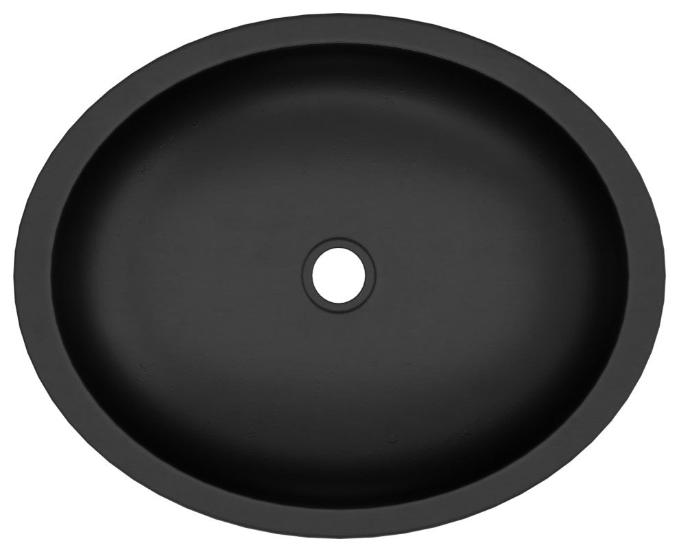 Tolosa Bathroom Sink, Charcoal