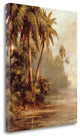 "Hidden Bank" By Malarz, Giclee Print on Gallery Wrap Canvas, Ready to Hang