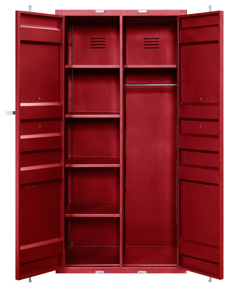 ACME Cargo Wardrobe, Double Door, Red