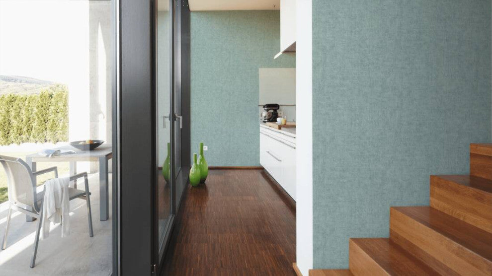 Plain Textured Wallpaper Featuring Painted Wall, 374233