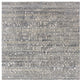 Ahgly Company Indoor Square Mid-Century Modern Area Rugs, 7' Square