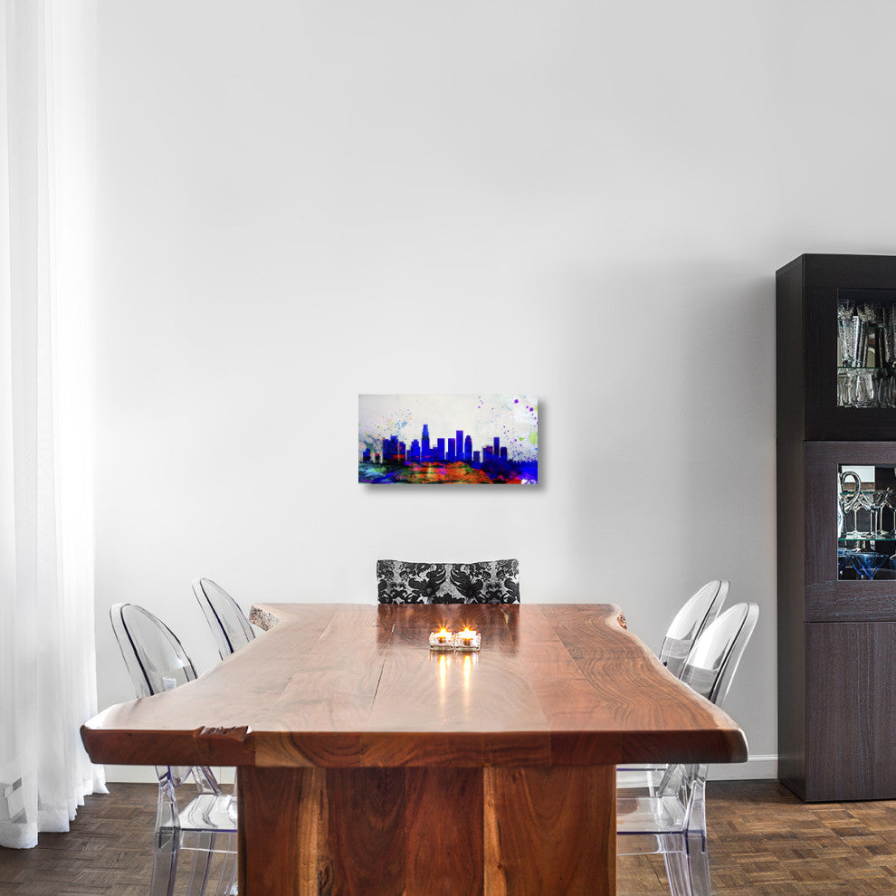 "Los Angeles City Skyline" Fine Art Print
