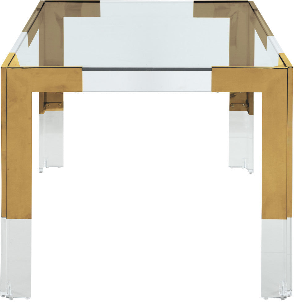 Casper Dining Table, Gold