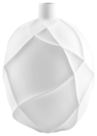 Pedregal Vase, White