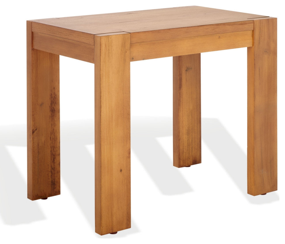Safavieh Couture Nikole Rectangle Wood Accent Table, Natural