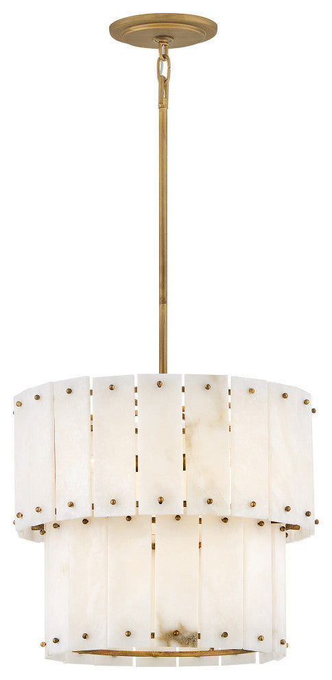 Fredrick Ramond Simone Medium Convertible Semi-Flush Mount, Burnished Gold