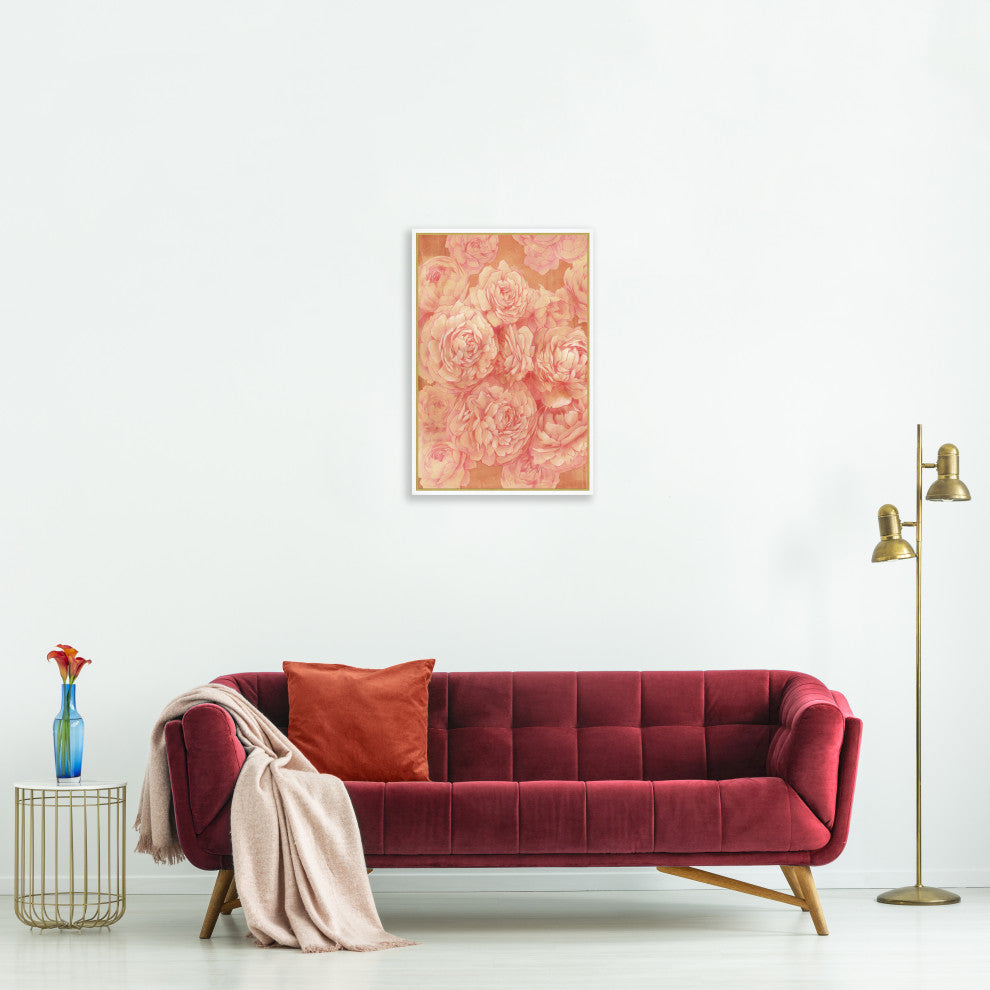 Blush Blooms, 54 x 81