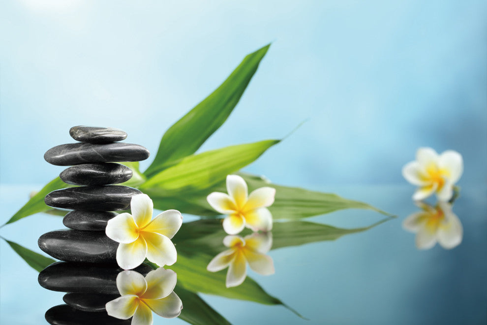 "Inner Peace" Tempered Glass Wall Art