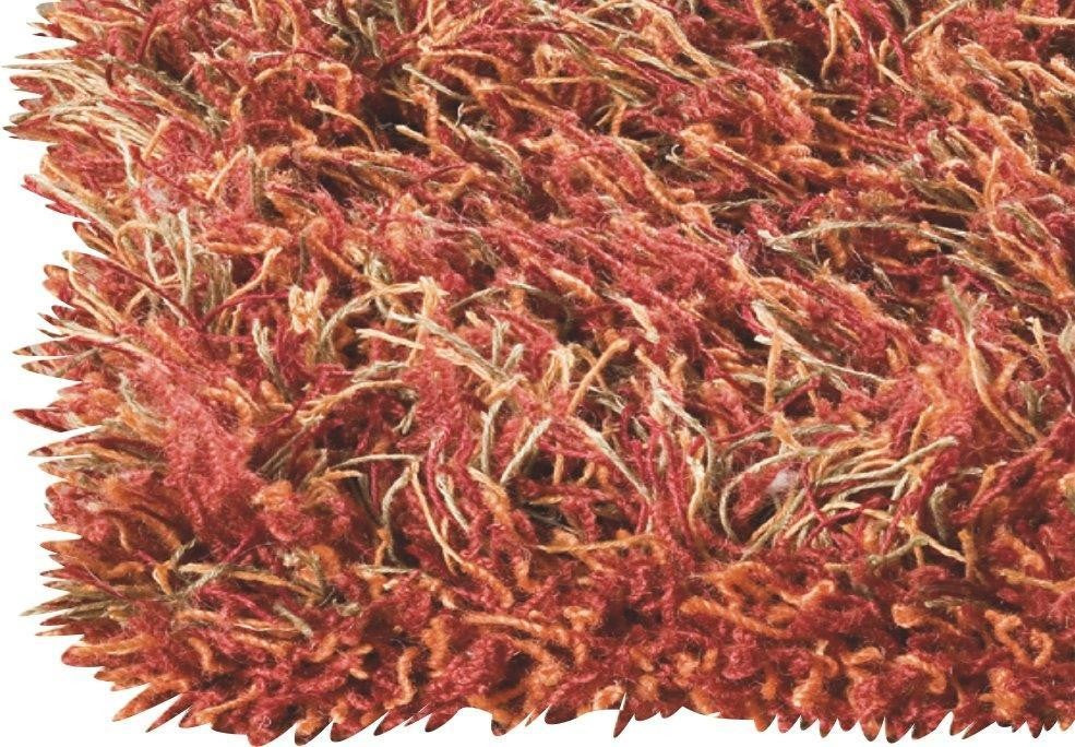 Hand Knotted Red New Zealand Wool Area Rug