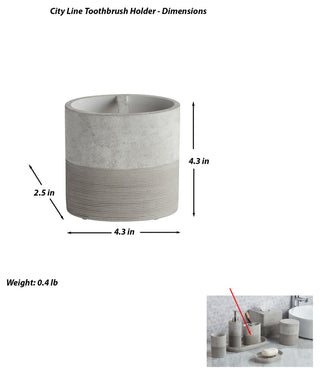 City Line Toothbrush Holder