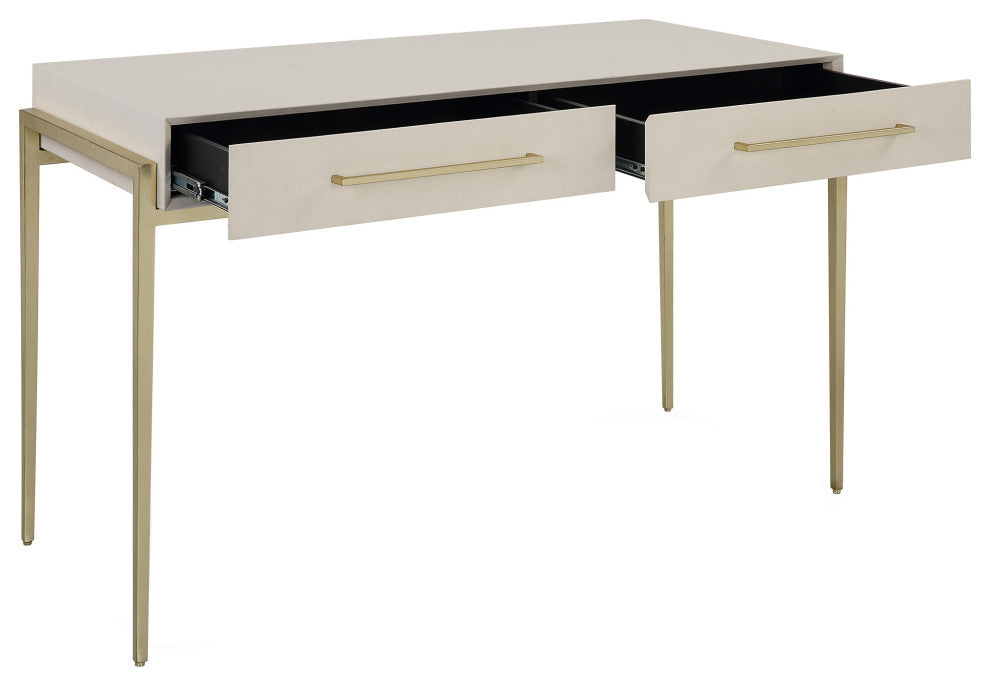 Uttermost 22900 Jewel Modern White Desk
