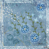 "Eves Flowers I" Painting Print on Canvas by Evelia