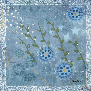 "Eves Flowers I" Painting Print on Canvas by Evelia