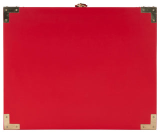 Butler Ardennes Red Campaign Chairside Chest