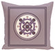 Kaleidoscope Geometric Print Pillow, Smog, 18"x18"