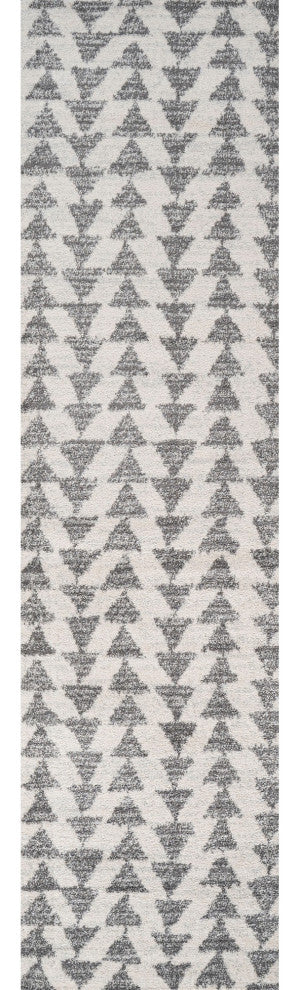 Aisha Moroccan Triangle Geometric Area Rug