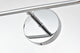 4 Light Chrome And Clear Bath Sconce