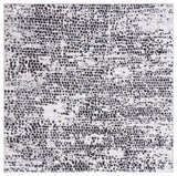 Safavieh Amelia Collection, ALA254 Rug, Charcoal/Grey, 6'7" Square
