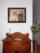"Antique Game Boards" By Pam Britton, Printed Wall Art, Black Frame