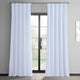 Ice Vintage Textured FauxDupioni Silk Curtain Single Panel, 50"x84"