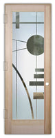 Interior Prehung Door or Interior Slab Door - Interval - Douglas Fir (stain...