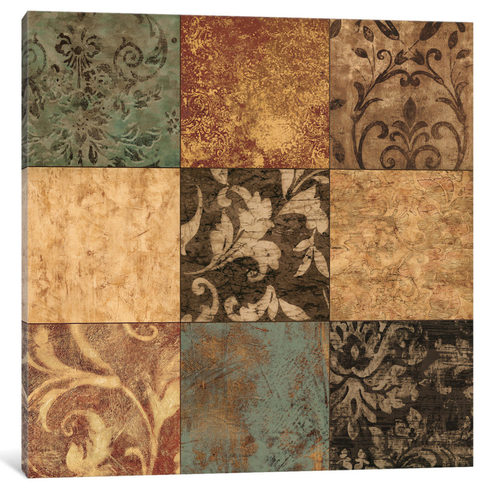 "Luxe I" by Chris Donovan, Canvas Print, 26"x26"