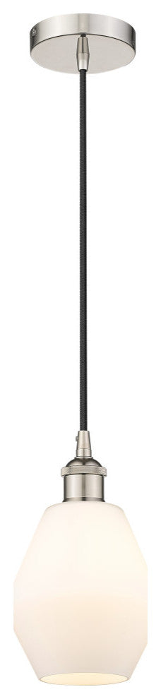 Innovations 616-1P-PN-G651-6-LED 1-Light Mini Pendant, Polished Nickel