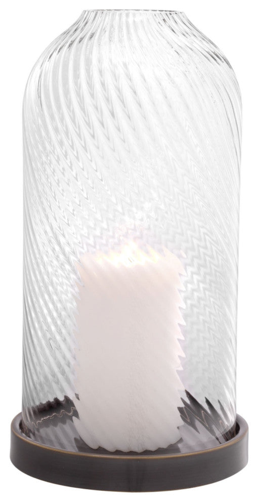 Glass Open Dome Hurricane  | Eichholtz Giselle, Large