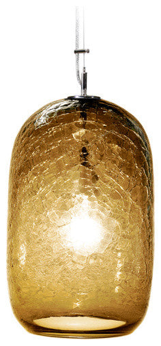 Cosmos Pendant, The Boa Lantern Collection, Amber