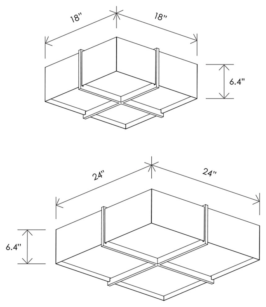 Veram Flushmount LED, Walnut, Brushed Aluminum, 24, 3500k