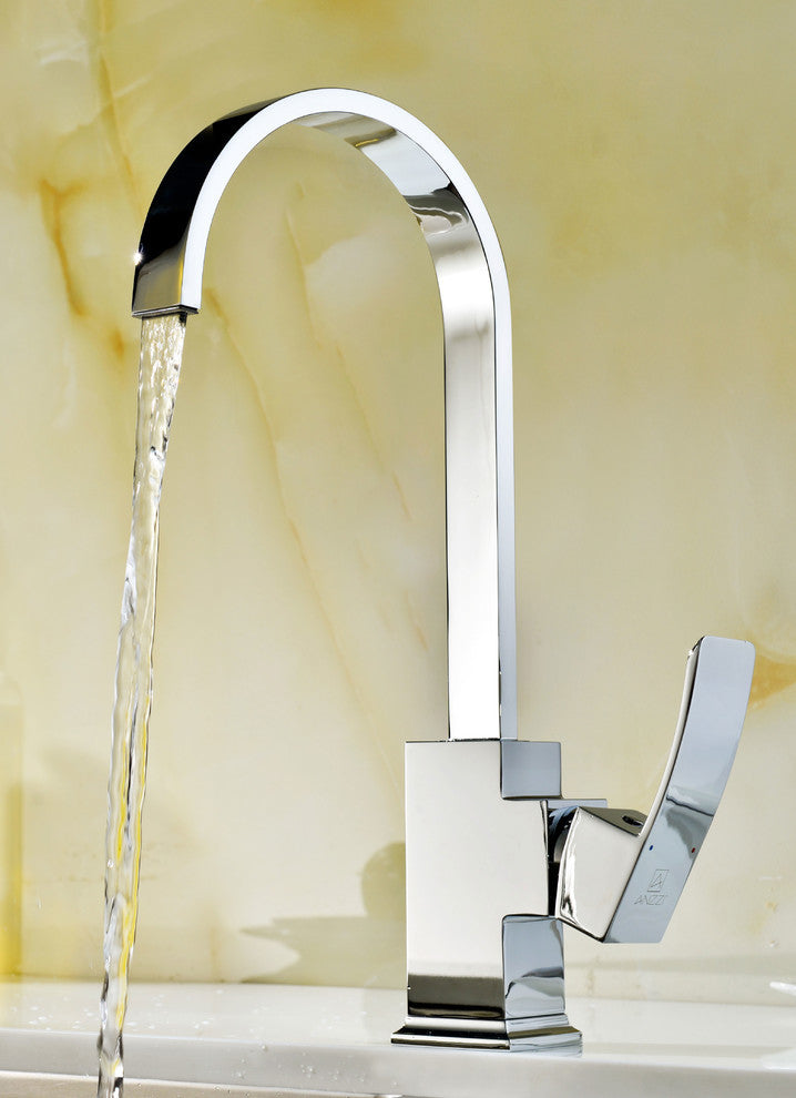 ANZZI Moore Undermount Stainless Steel Kitchen Sink w/Opus Faucet